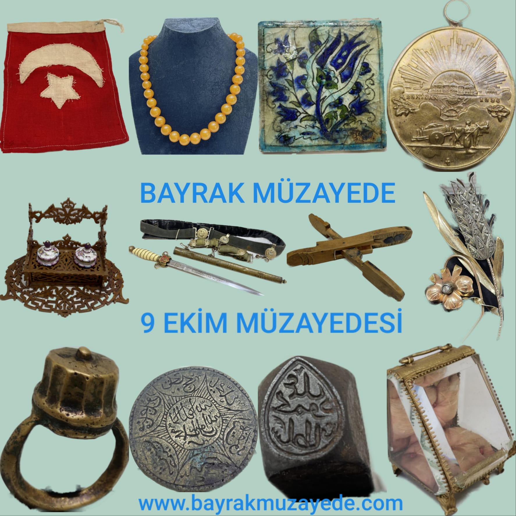 9 EKİM MÜZAYEDESİ - Bayrak Müzayede